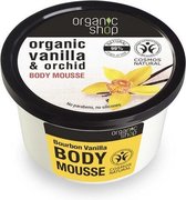 Organic Shop Body Mousse Bourbon Vanilla 250ml.