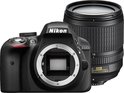 Nikon D3300 + 18-105mm VR - Spiegelreflexcamera - Zwart