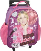 Disney Violetta Medium - Rugzaktrolley - Kinderen - Roze/Paats
