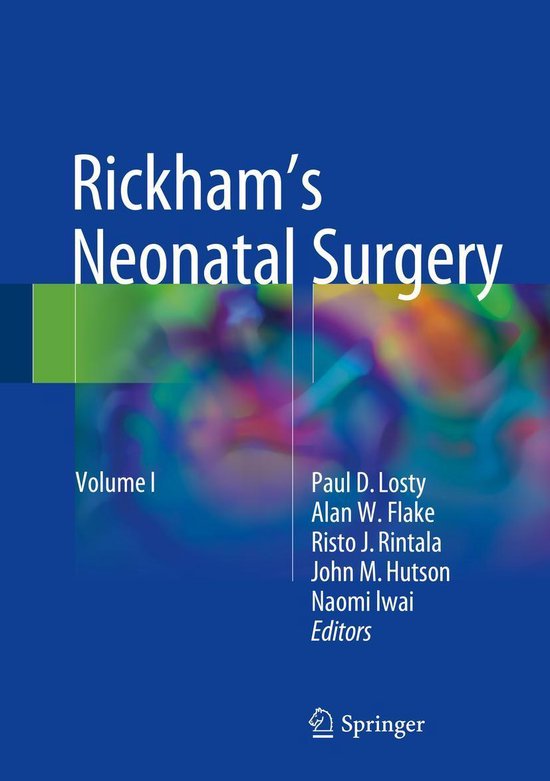 Medicine (R0) - Rickham's Neonatal Surgery - cover