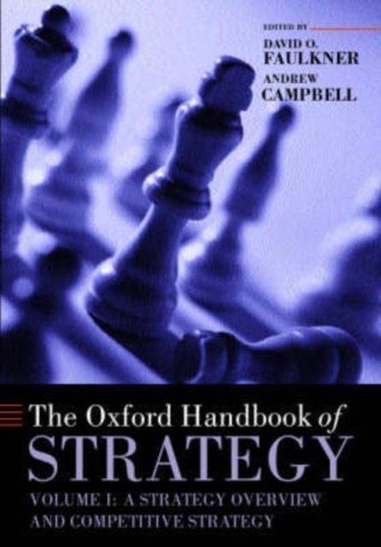Oxford Handbooks-The Oxford Handbook of Strategy - cover