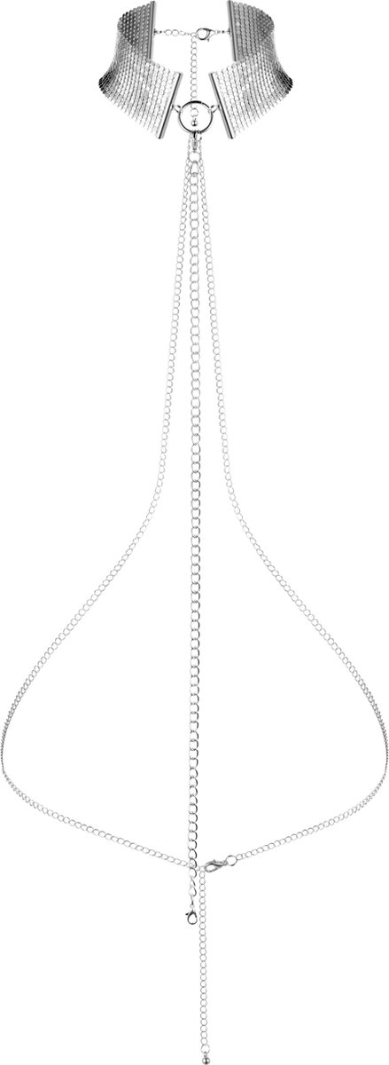 Goedkoopste Bijoux Indiscrets - Desir Metallique Collar Zilver