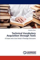 Technical Vocabulary Acquisition through Texts