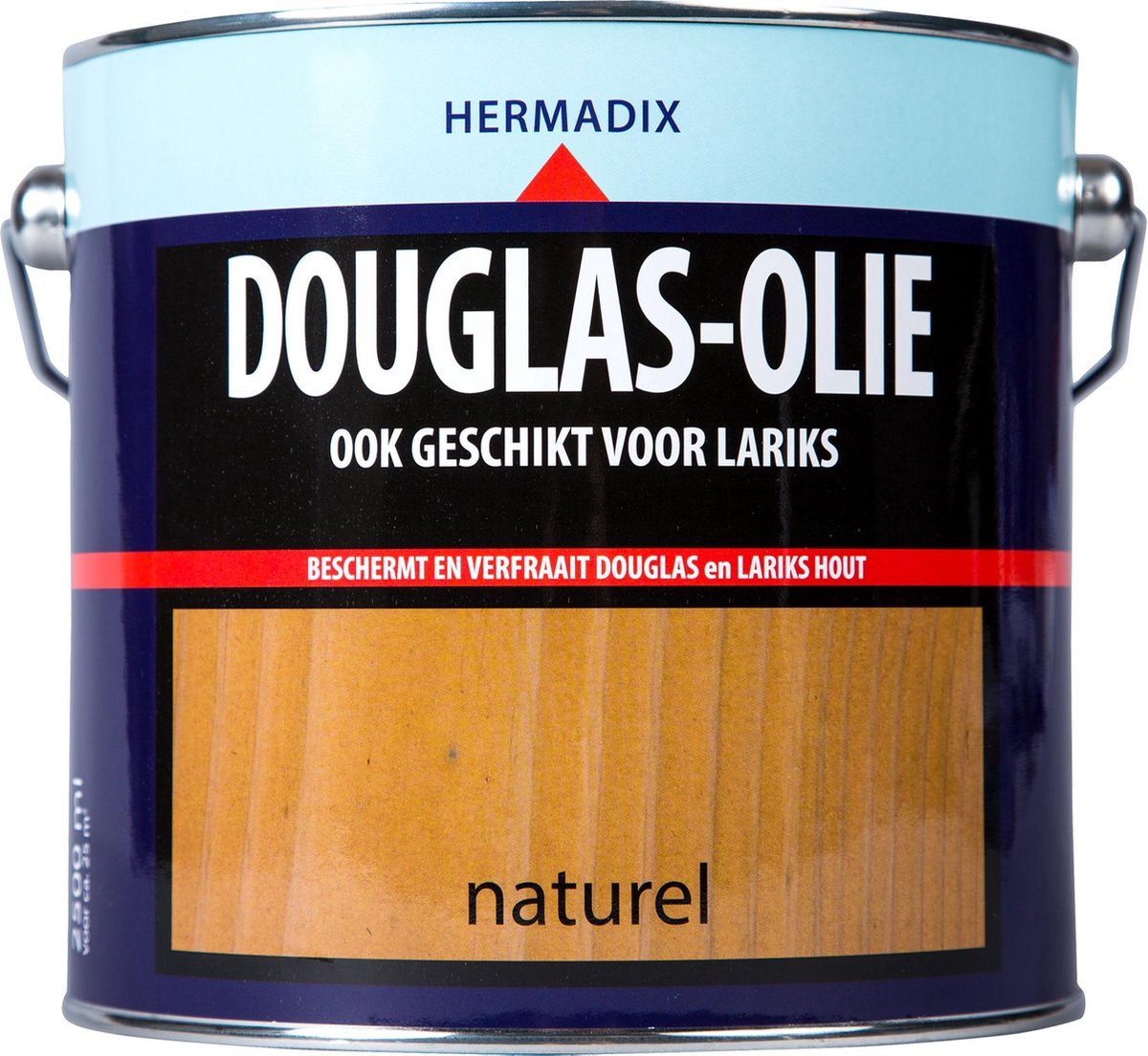 Hermadix Douglas Olie - Naturel - 2,5 liter - Hermadix