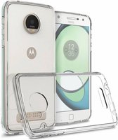 Motorola Moto Z Play transparant tpu hoesje