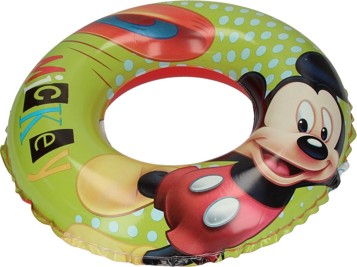 Mickey Mouse Disney Baby Zwemband - 51 cm | Opblaasbare Zwemring voor Kinderen