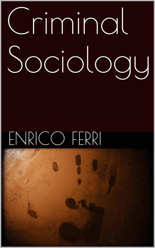 Criminal Sociology - cover