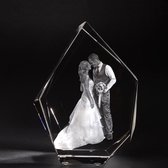 3D Foto in hoogwaardig kristalglas. Model: Ysberg XL