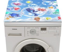 Papillon Wasmachine Beschermer - Antislip mat - 60x60 cm - Bubbles