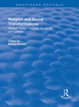 Routledge Revivals - Religion and Social Transformations