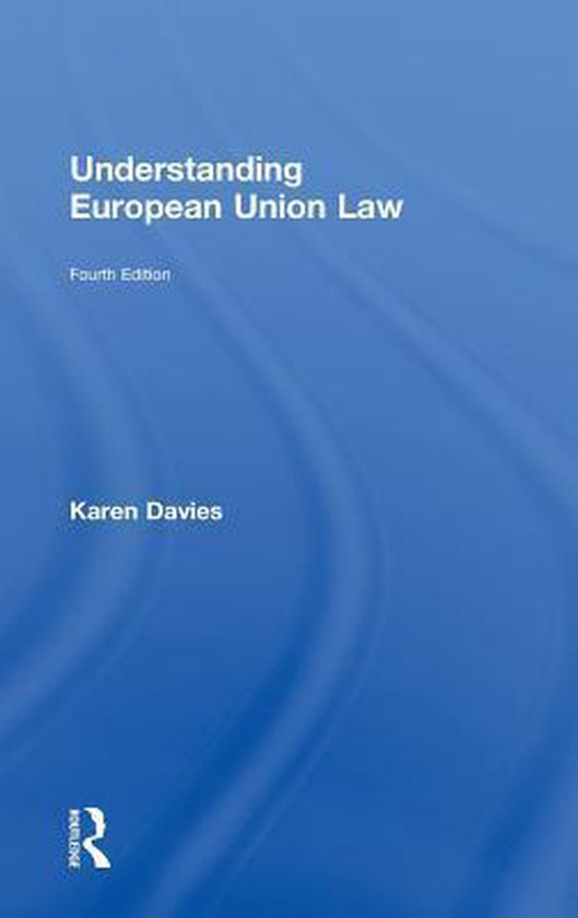 Understanding European Union Law - cover