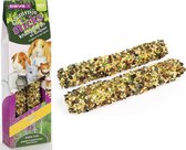 ESVE Graanvrije Sticks - Fruit - Knaagdieren en Konijnen - 2 x 135 gr