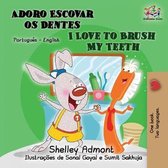 I Love to Brush My Teeth (Portuguese English Bilingual Book for Kids)