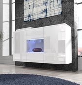 Meubella - Dressoir Fair - Wit - 120 cm