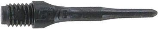Bull's EVO - Softtip Dartpijlen - Black - 22mm punten 500 stuks