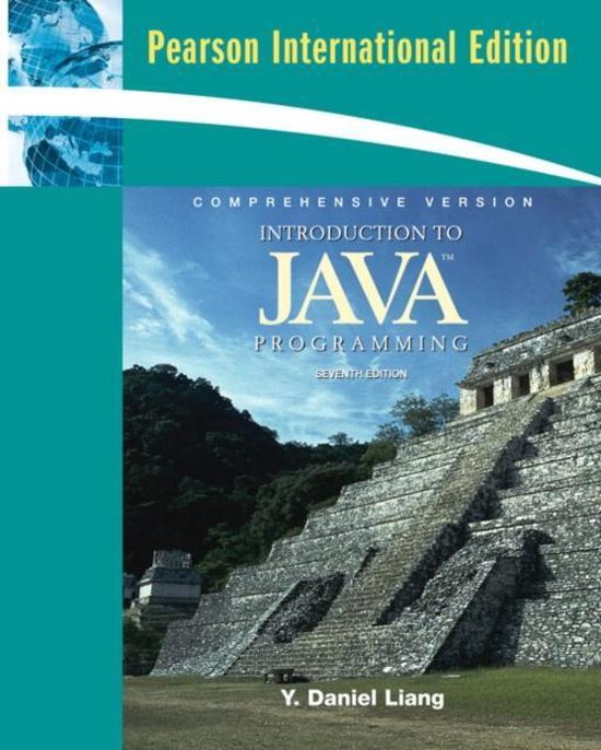 Introduction to Java Programming, Comprehensive Version, Y Daniel Liang ...