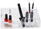 Luxe Cosmetica Organizer | Make Up Organizer | Acryl | Make-Up Organizer | Accessoires | 16 Vakjes