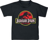 Jurassic Park Classic Logo Jurassic Park Jongens T-shirt Maat 3/4 jaar