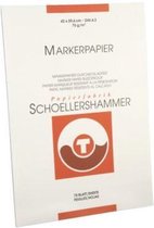 Bloc de marqueurs Schoellershammer A2 75gr Blanc