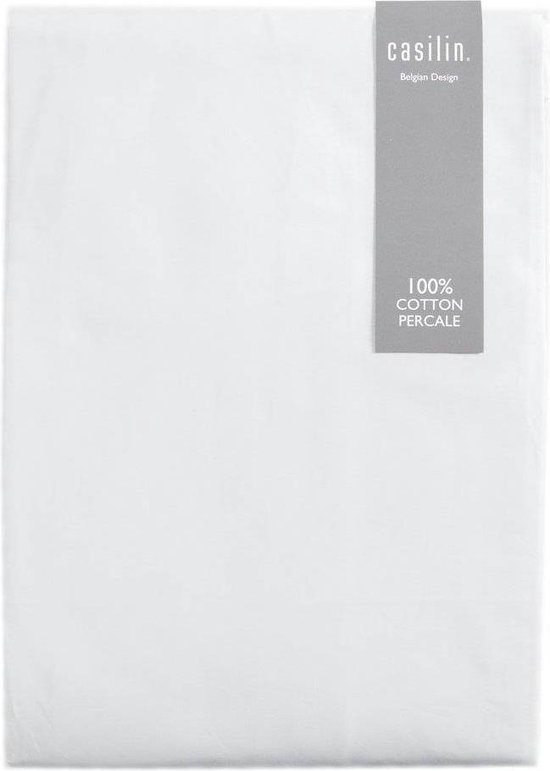Casilin Topperhoeslaken Royal Perkal - White 0000 160x210