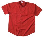Tricorp OHK150 Overhemd - Korte mouw - Maat XL - Rood