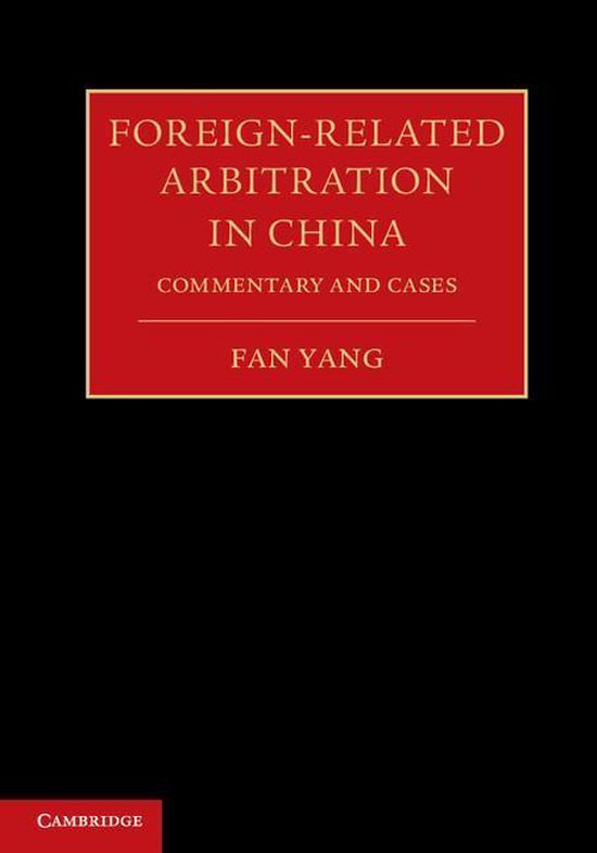 Foreign-Related Arbitration in China - cover