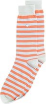 Alfredo Gonzales Stripes Orange/Light Blue/Light Grey, Maat M (42/45)