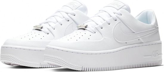 Nike Air Force 1 Sage Low Sneaker Dames Sneakers - Maat 40.5 - Vrouwen -  wit | bol