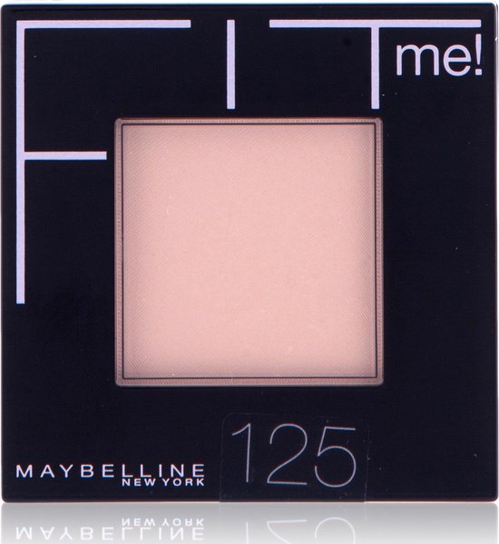 Maybelline Fit Me Set + Smooth Powder - 125 Nude Beige - Maybelline