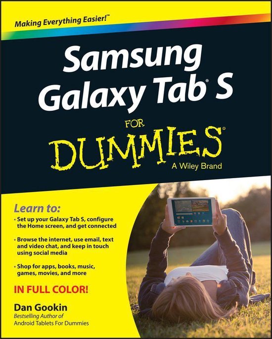 Samsung Galaxy Tab S For Dummies - cover