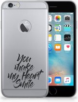 Geschikt voor iPhone 6 Plus | 6s Plus TPU Hoesje Design Heart Smile