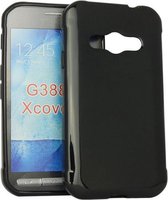 Samsung Galaxy Xcover 3 Silicone Case s-style hoesje Zwart