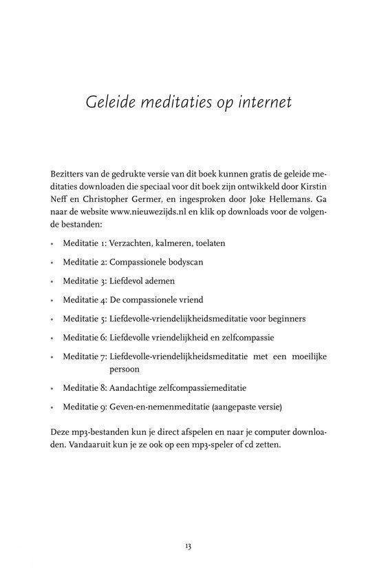 Mindfulness en zelfcompassie