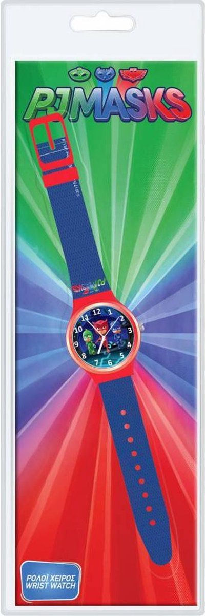 PJ Masks - Kinderhorloge in blisterverpakking - Blauw