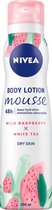 NIVEA Wilde Framboos x Witte Thee Body Lotion Mousse - 200 ml