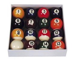 Pool ballen set Aramith 57.2mm Standaard