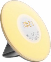 Wake up light | FM Radio | Alarm | Wekker | Snooze | 6 Verschillende Kleuren | Multi Kleur | 10 lichtinstellingen |