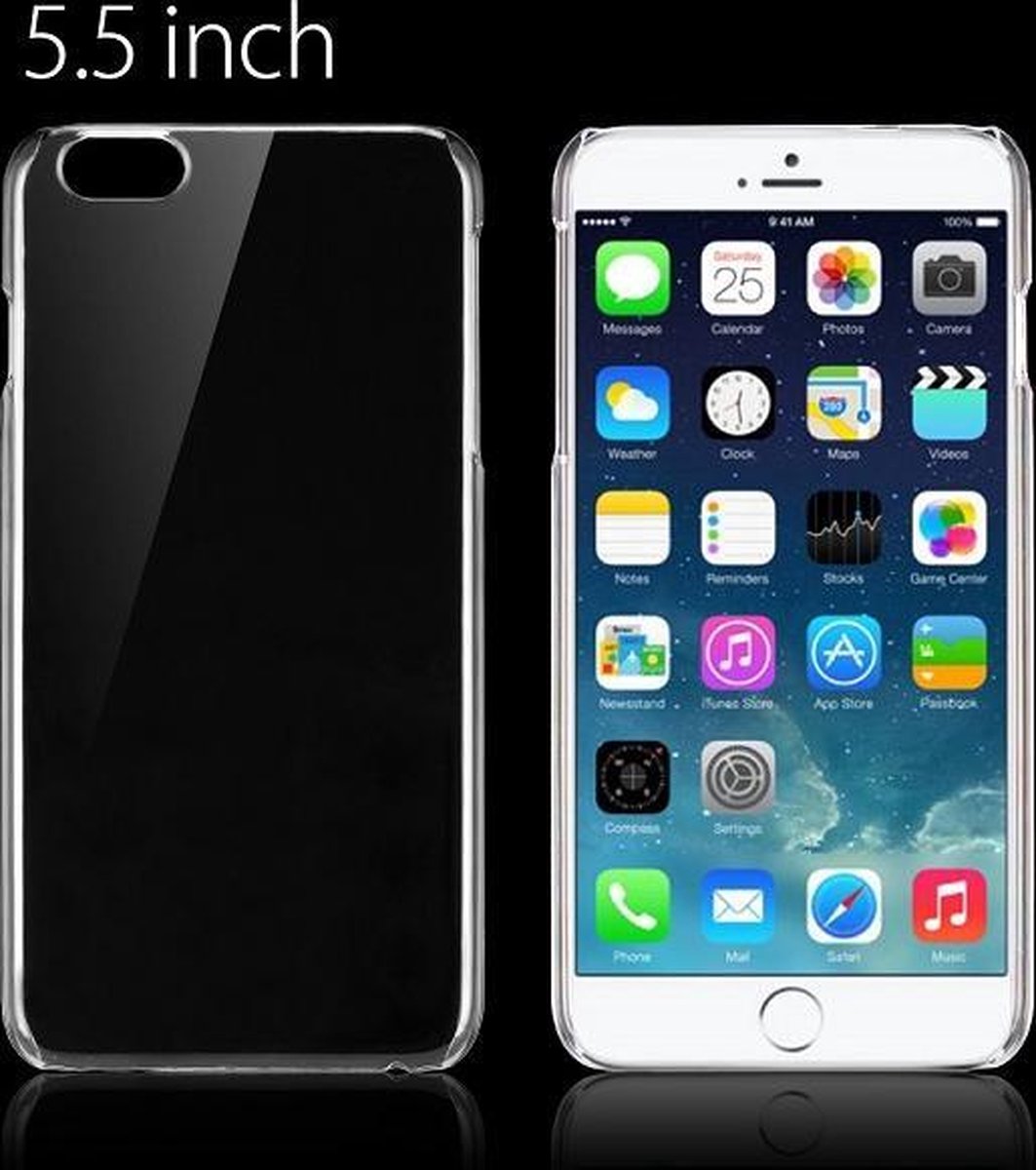 SoFetch - iPhone 6(s) Plus Hoesje - Hardcase - Transparant