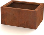 Ferdec CorTenstaal bloembak – 80x60x40cm