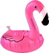 Opblaasbare Flamingo Bekerhouders (3st)