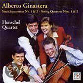 Ginastera: String Quartets nos 1 & 2 / Henschel Quartet