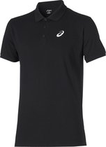 Asics SS Polo  Sportpolo - Maat L  - Mannen - zwart