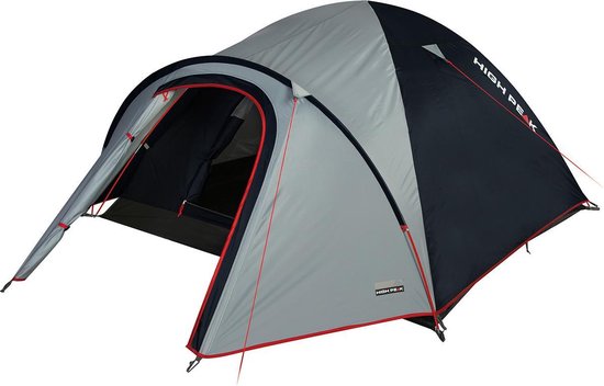 HIGH PEAK Nevada 4 koepeltent met veranda, 3.000 mm waterdicht