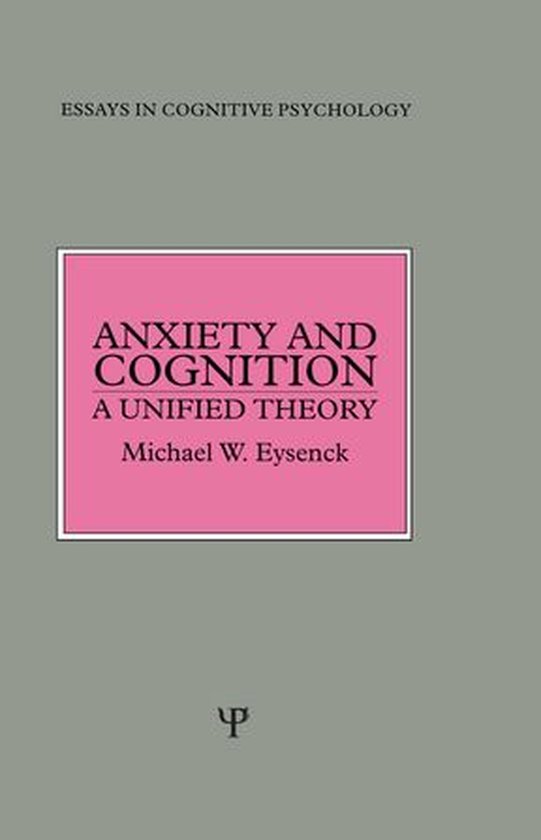 Anxiety and Cognition - cover