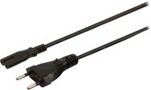 Swiss Power Cable CH Type 12 - IEC-320-C7 3.00 m Black