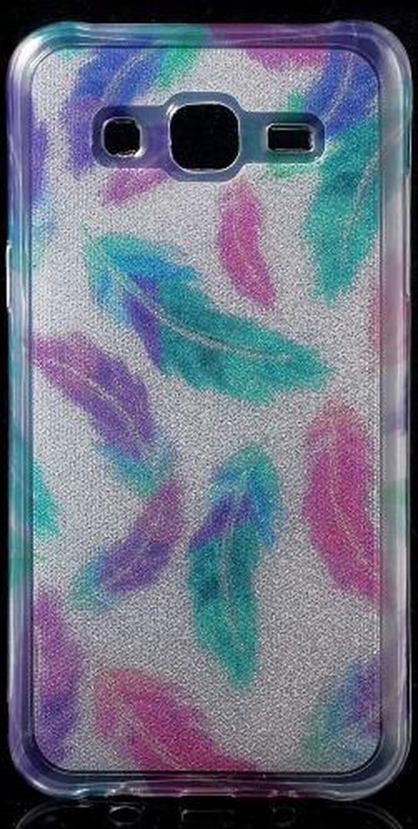 Beautiful Feather Ultra thin TPU case hoesje Samsung Galaxy J5