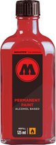 Molotow Rode Permanente Alcohol Verf 125 ml - Hoog dekkende glossy inkt