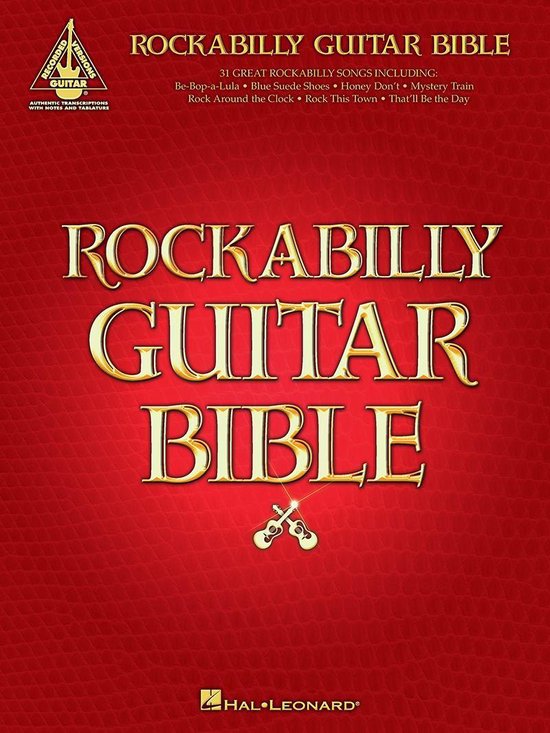 Rockabilly Guitar Bible (Songbook) - cover