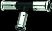 Henco Persfitting met 3 aansluitingen