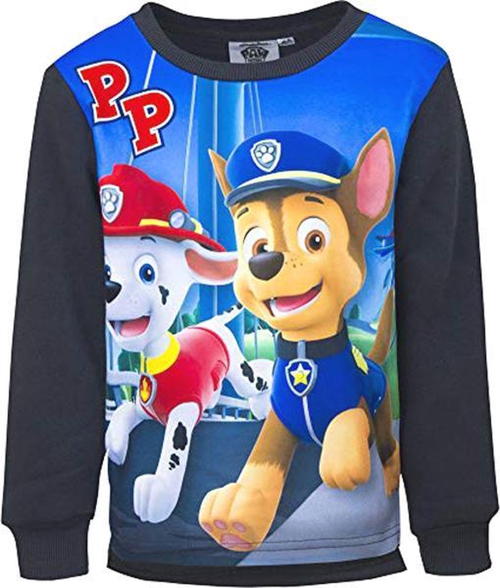 Paw Patrol Sweater Marshall en Chase maat 110 bol